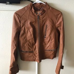 Leather jacket (pleather)
